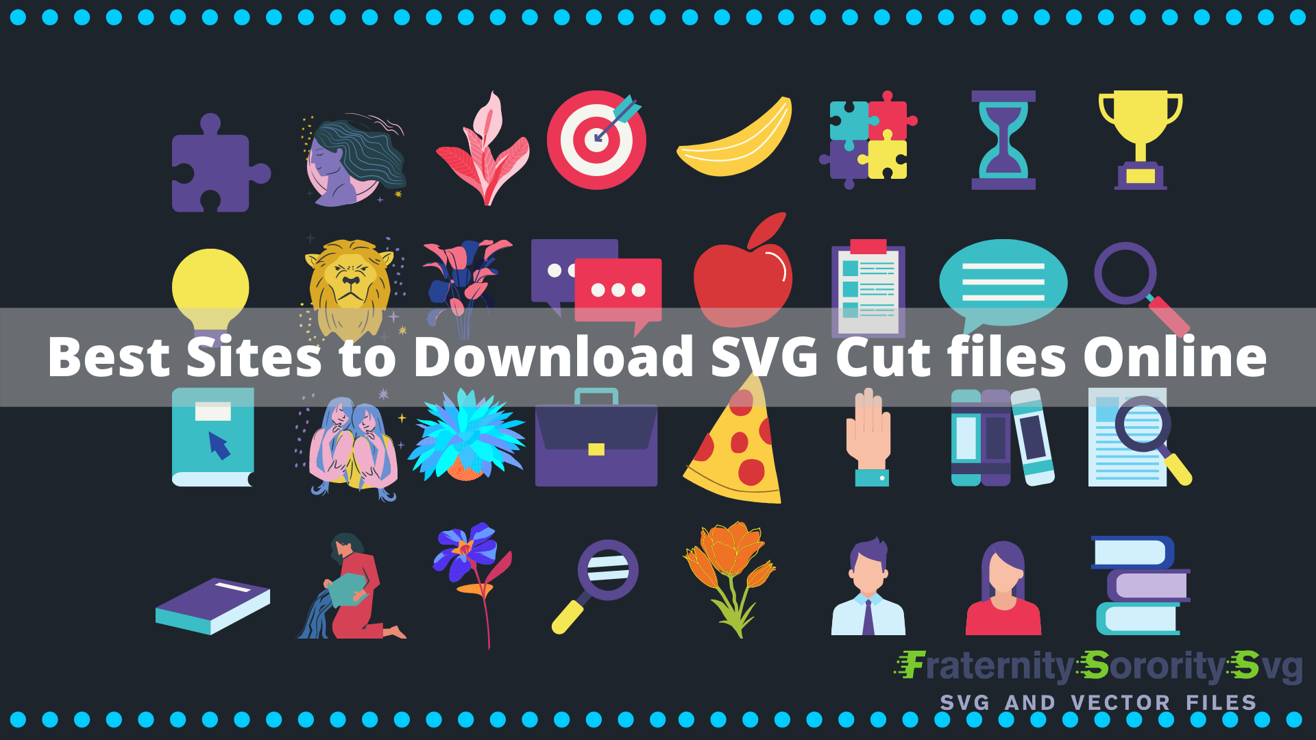 Download List of Best Websites to Download SVG Cut files Online