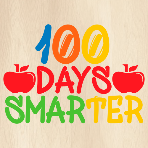 100th-Days-Smarter-Svg