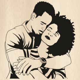 Afro-Black-Lovely-Couple-SVG