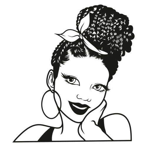 Dreads Nubian Princess Svg Afro Woman Svg Afro Woman Dreads Tshirt Logo African American Female Svg Cut File Download Jpg Png Svg Cdr Ai Pdf Eps Dxf Format