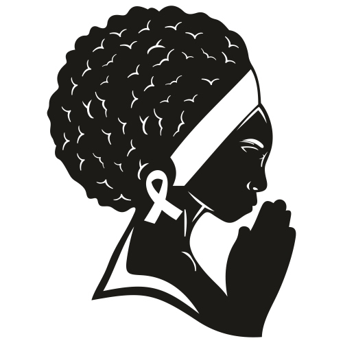 Afro-Woman-Praying-Clipart
