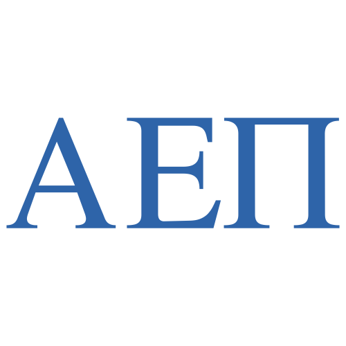 Alpha Epsilon Pi Letter Logo Svg
