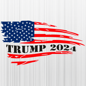 American-Flag-Trump-2024-Svg