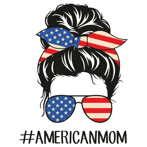 American-Mom-Svg