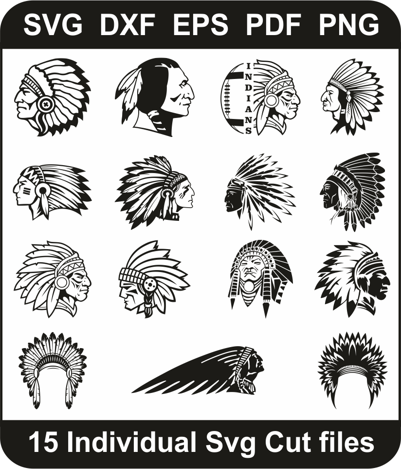 Download American Indian Svg Design Pack Native American Svg Bundle For Cricut Silhouette