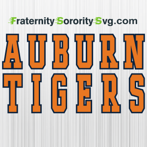Auburn Tigers Svg