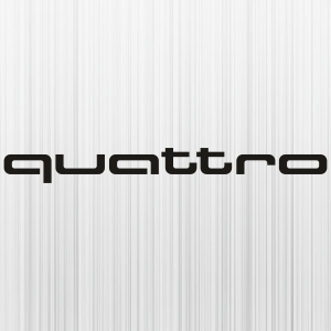 Audi-Quattro-Letter-Svg
