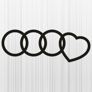 Audi-with-Heart-Svg