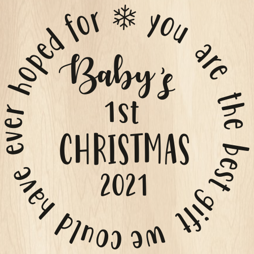 Baby-1St-Christmas-2021-Svg