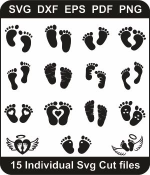 Baby-Footprint-SVG-Bundle-|-Baby-Footprint-SVG