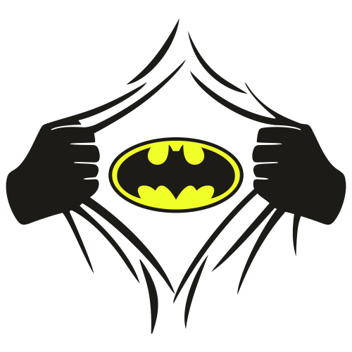 Bat-Man-Hand-Svg