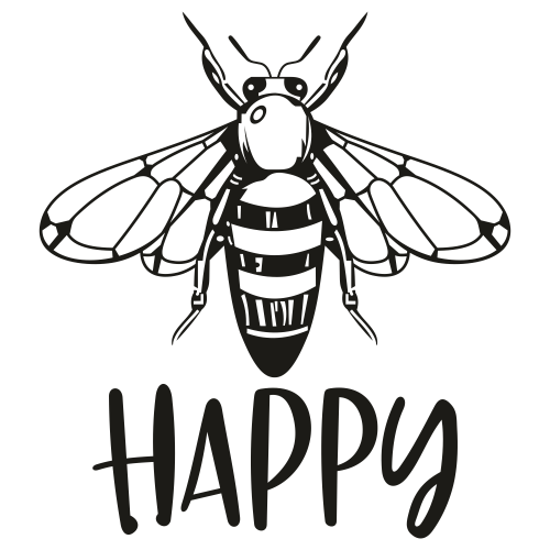 Bee-Happy-Svg
