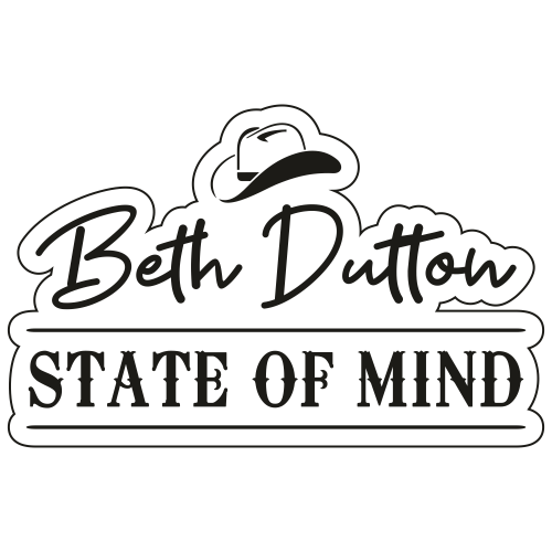 Beth-Dutton-State-Of-Mind-Cap-Svg