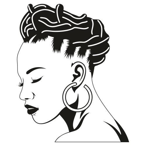 Black Woman With Braids Svg 238 Amazing Svg File 