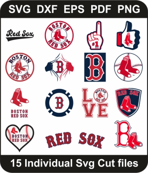 Boston-Red-Sox-Svg-Bundle