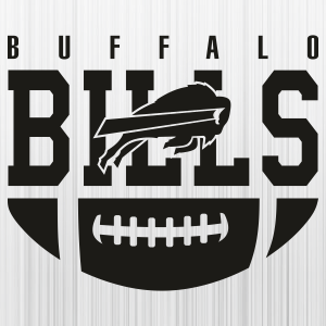 Buffalo-Bills-Ball-Black-Logo-Svg