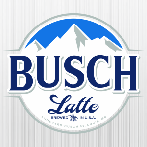Busch-Latte-Brewed-In-USA-Svg
