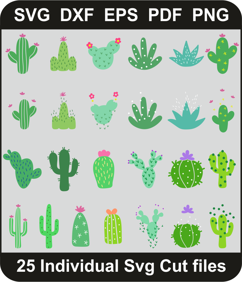 Cactus-Svg-Pack