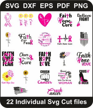 Cancer-Svg-Bundle