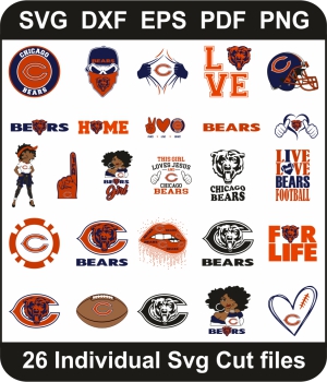 Chicago-Bears-Svg-Pack