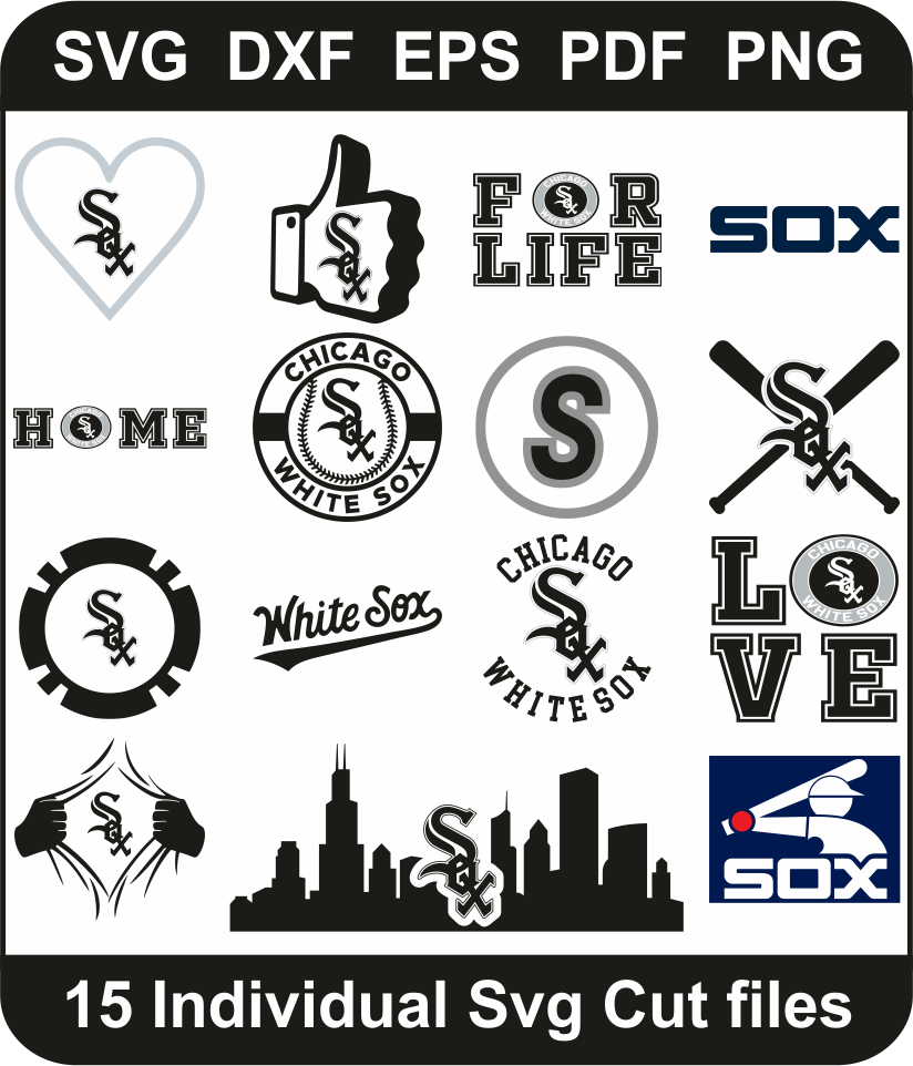 Chicago-White-Sox-Svg-Bundle