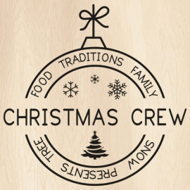 Christmas Crew Svg