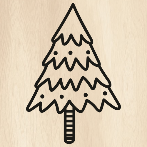 Christmas Tree Clip Art Svg 9865