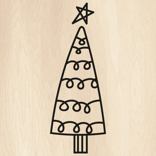 Christmas-Tree-With-Star-Png