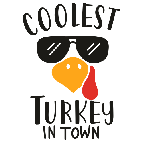 Coolest-Turkey-In-Town-Svg