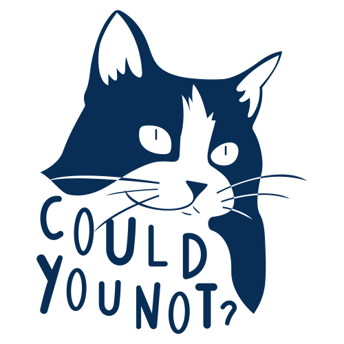 Could-You-Not-Cat-Svg