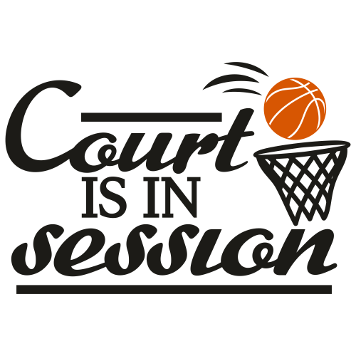 Court Is In Session Svg