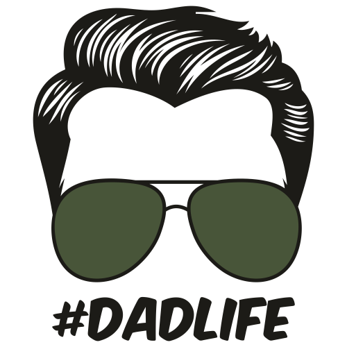 Dad Hair DadLife Svg