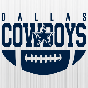 Dallas Cowboys Ball Logo Svg