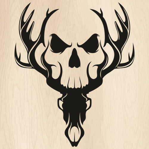 Deer-Skull-Hunter-Svg