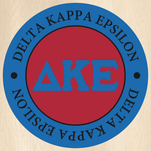 Delta Kappa Epsilon Circle Logo Svg