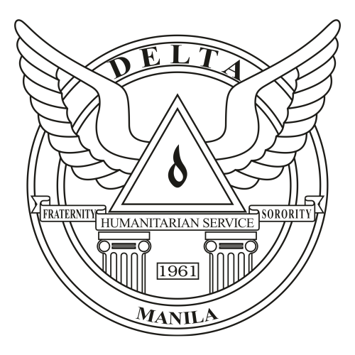 Delta 1961 Fraternity and Sorority logo SVG 