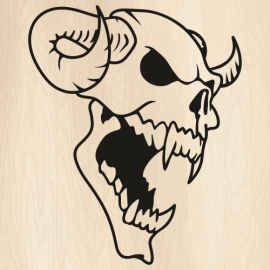 Demon-Skull-Horns-Svg