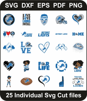 Detroit-Lions-Svg-Pack