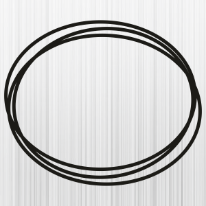 Three-Line-Circle-Frame-Svg