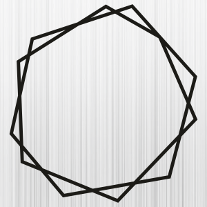 Double-Frame-Hexagon-Line-Logo-Svg