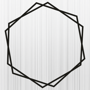 Hexagon Frame Svg