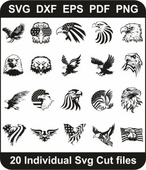 American-Eagle-SVG-Bundle-|-Eagle-SVG-Pack-cut-files