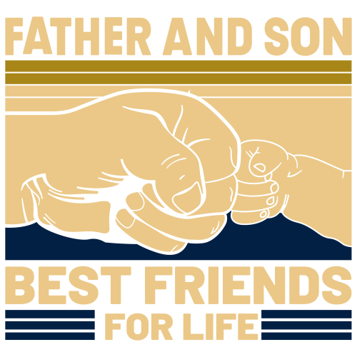 Father And Son Best Friends Svg