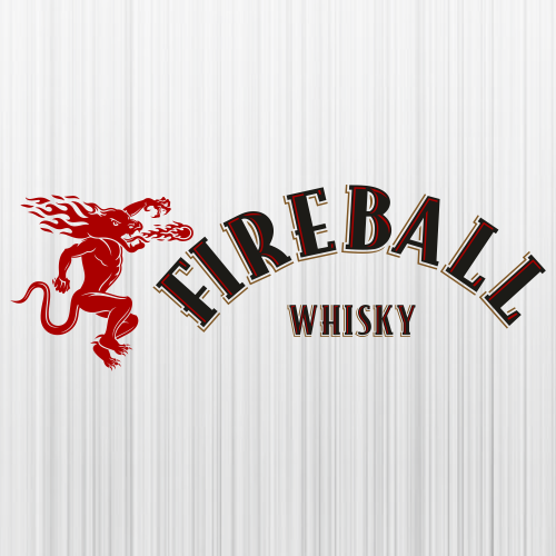 Fireball-Lion-Whisky-Svg