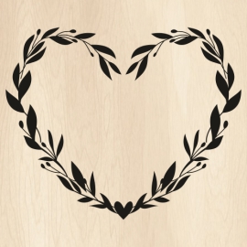 Floral-Heart-Frame-Svg