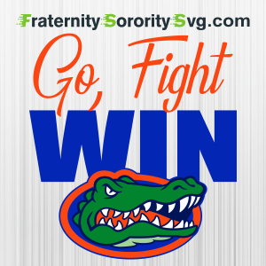 Florida Gators Go Fight Win Svg
