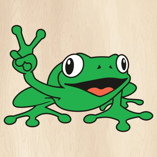 Green-Frog-Svg