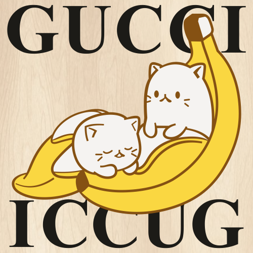 Gucci-Banana-Cat-Logo-Svg