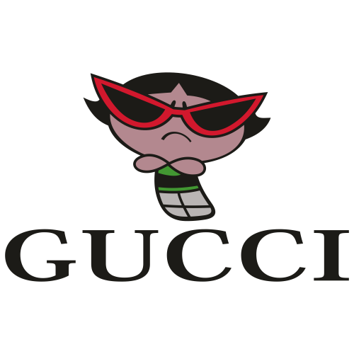 Gucci Powerpuff Logo Svg