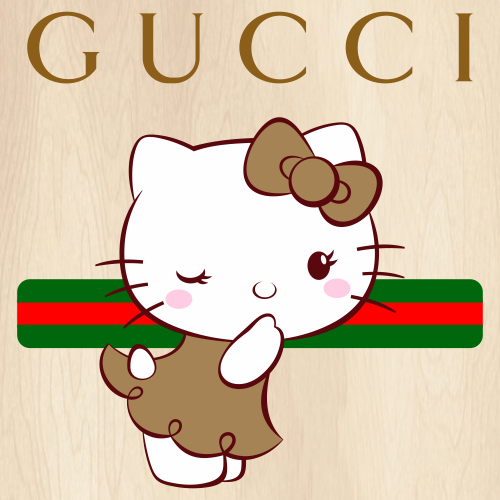 Gucci Kitty Svg